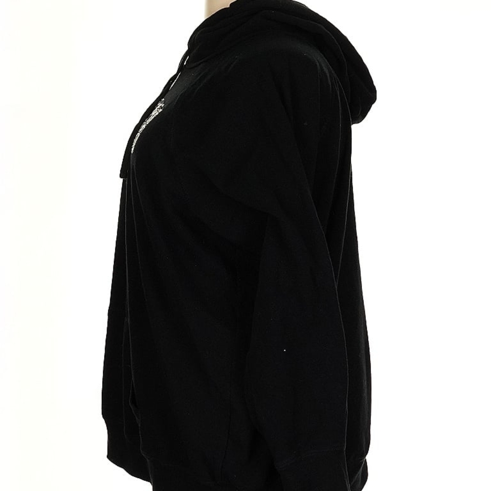 Torrid Black Cozy Hoodie - Picture 4 of 5